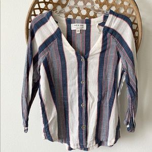 Anthropologie Cloth & Stone button down shirt